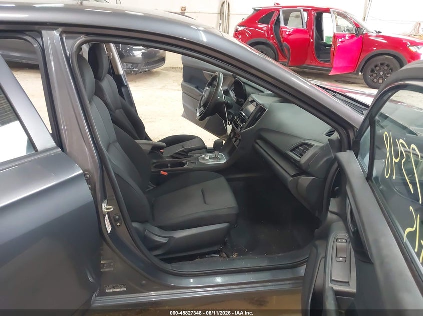 2019 Subaru Impreza VIN 4S3GKAA66K3608415 IAAI salvage auction — HAIL, Salvage (Pennsylvania), sold $8,700 on 2026-08-27 (photo 5)