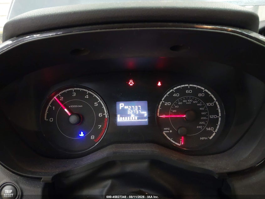 2019 Subaru Impreza VIN 4S3GKAA66K3608415 IAAI salvage auction — HAIL, Salvage (Pennsylvania), sold $8,700 on 2026-08-27 (photo 7)