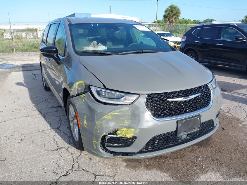 2025 Chrysler Pacifica VIN 2C4RC1BG6SR551184 IAAI salvage auction — FRONT END, Salvage Title, sold $14,450 on 2026-08-19 (photo 6)