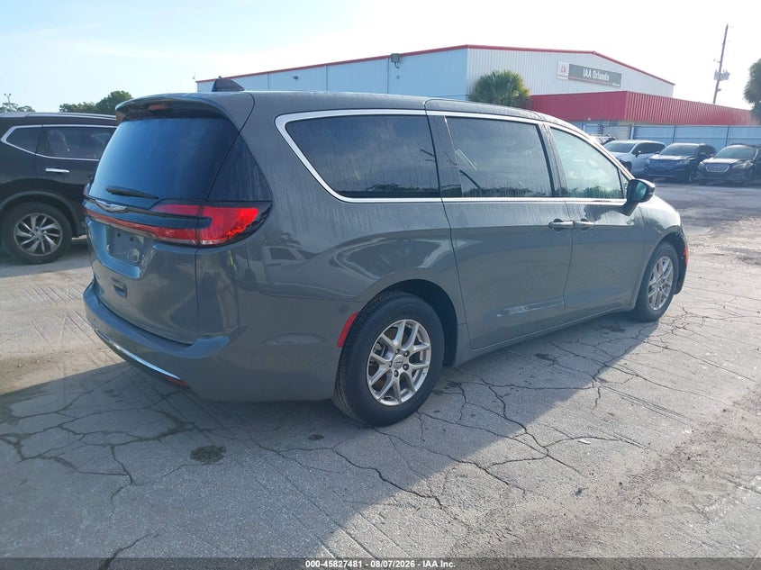 2025 Chrysler Pacifica VIN 2C4RC1BG6SR551184 IAAI salvage auction — FRONT END, Salvage Title, sold $14,450 on 2026-08-19 (photo 4)