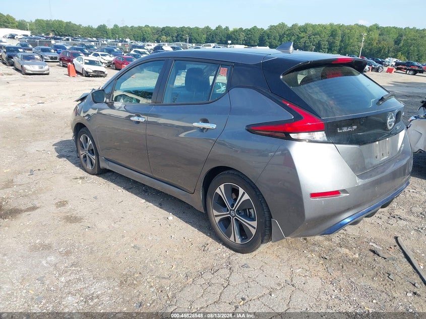 2022 Nissan Leaf VIN 1N4BZ1CV3NC559081 IAAI salvage auction — FRONT END, Salvage (North Carolina), sold $4,800 on 2026-08-30 (photo 3)