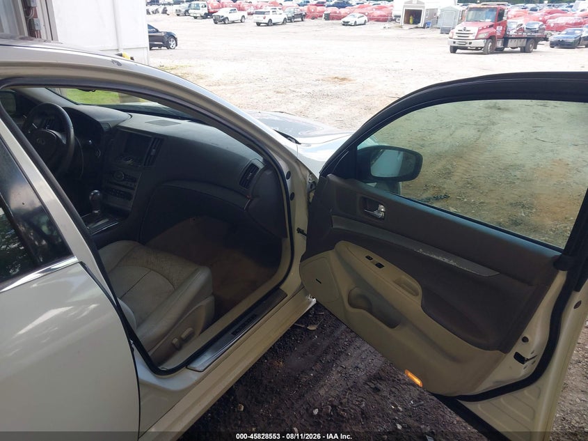 2010 Infiniti G37 VIN JN1CV6AP4AM202012 IAAI salvage auction — FRONT END, Salvage (Georgia), sold $550 on 2026-10-02 (photo 5)