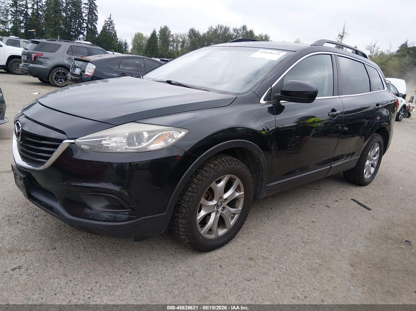 2014 Mazda Cx-9 VIN JM3TB3CV5E0428127 IAAI salvage auction — REAR END, Bill Of Sale (Washington), sold $1,600 on 2026-09-02 (photo 2)