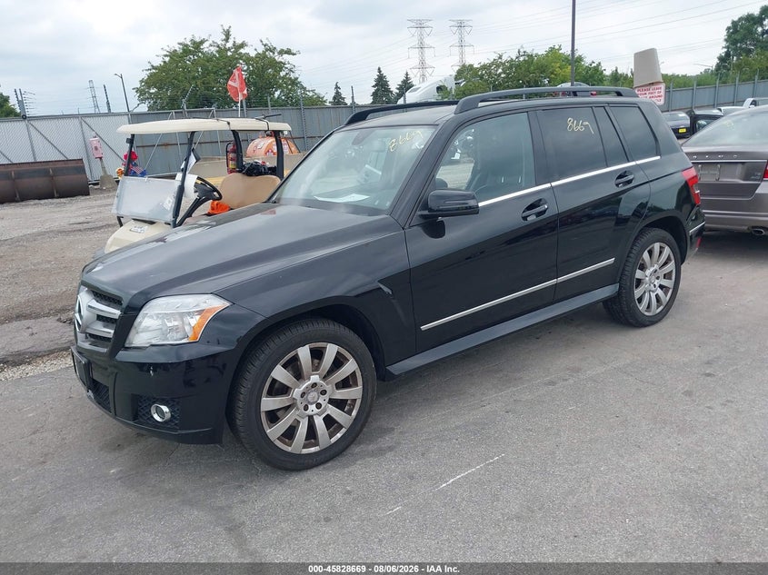 2010 Mercedes-benz Glk-class VIN WDCGG8HB0AF372073 IAAI salvage auction — NORMAL WEAR, Clear (Illinois), sold $1,450 on 2026-08-10 (photo 2)