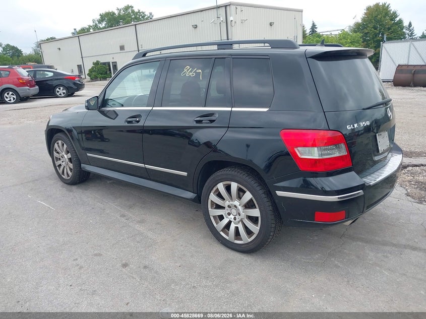 2010 Mercedes-benz Glk-class VIN WDCGG8HB0AF372073 IAAI salvage auction — NORMAL WEAR, Clear (Illinois), sold $1,450 on 2026-08-10 (photo 3)