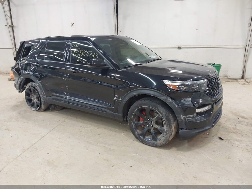 2022 Ford Explorer VIN 1FM5K8GC4NGA25427 — IAAI salvage auction photo