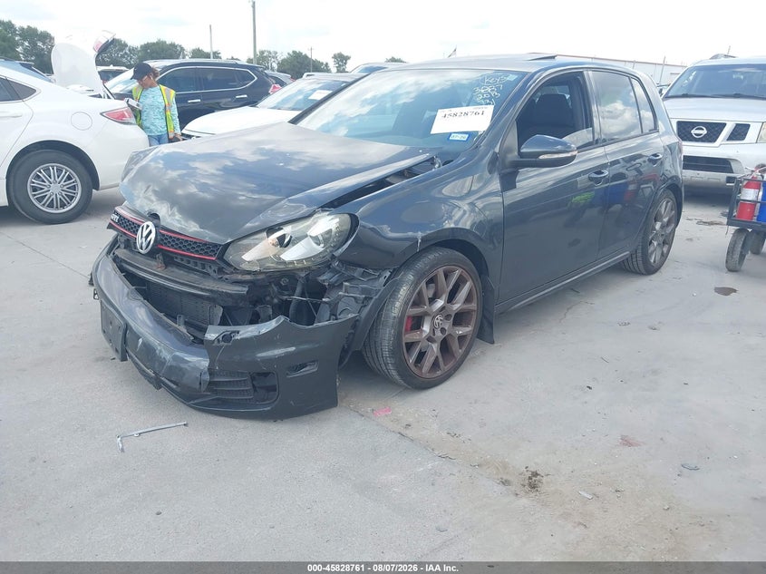 2013 Volkswagen Gti VIN WVWHV7AJ9DW043887 IAAI salvage auction — NORMAL WEAR, Salvage Title, sold $25 on 2026-08-18 (photo 2)