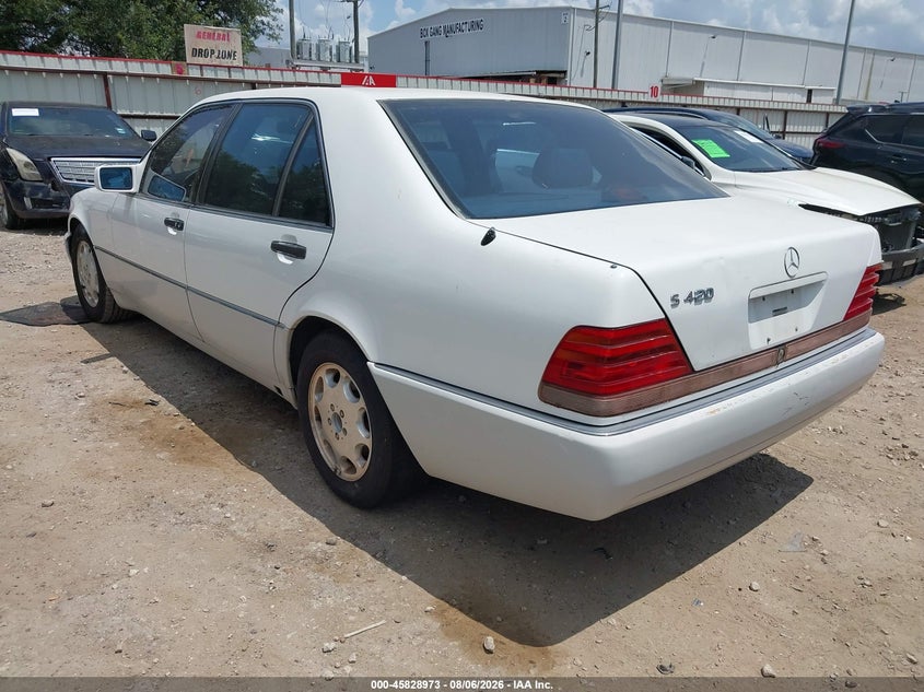 1994 Mercedes-benz S class VIN WDBGA43E4RA151035 IAAI salvage auction — NORMAL WEAR, Original (Texas), sold $600 on 2026-08-19 (photo 3)