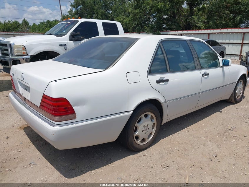 1994 Mercedes-benz S class VIN WDBGA43E4RA151035 IAAI salvage auction — NORMAL WEAR, Original (Texas), sold $600 on 2026-08-19 (photo 4)