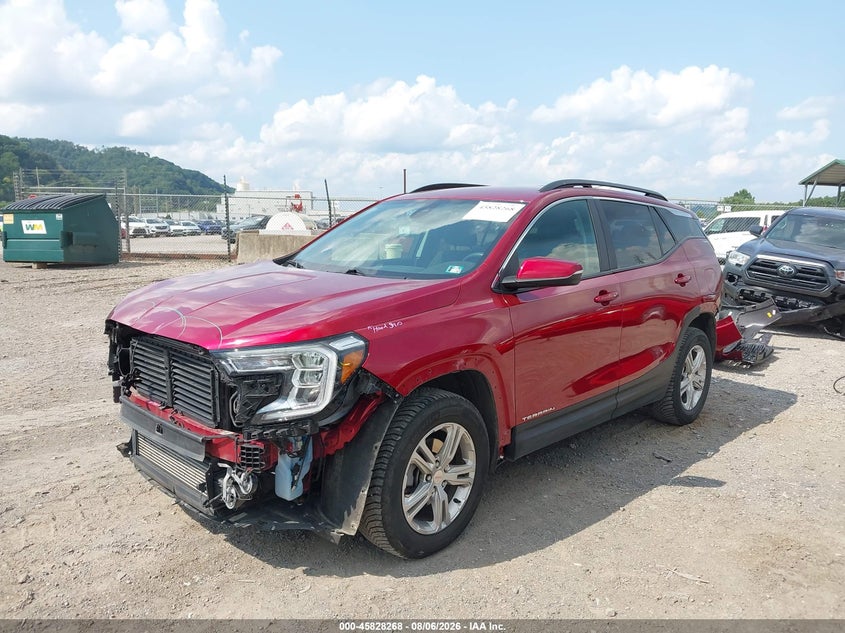 2022 Gmc Terrain VIN 3GKALTEV9NL146199 IAAI salvage auction — REAR END, Salvage Title, sold $5,900 on 2026-09-10 (photo 2)