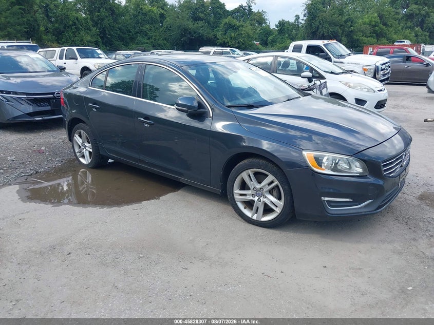 2014 Volvo S60 VIN YV1612FH1E1289918 IAAI salvage auction — NORMAL WEAR, Salvage Title, sold $250 on 2026-08-13 (photo 1)