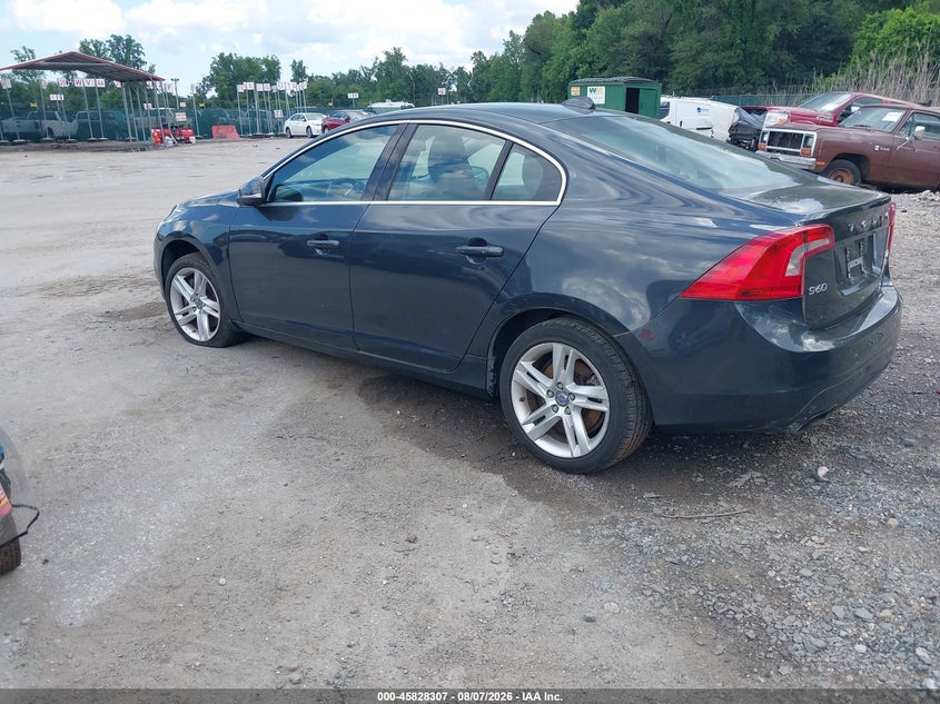 2014 Volvo S60 VIN YV1612FH1E1289918 IAAI salvage auction — NORMAL WEAR, Salvage Title, sold $250 on 2026-08-13 (photo 3)