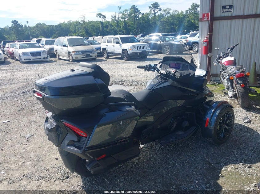 2020 Can-am/ brp Spyder VIN 2BXNBDD2XLV004805 IAAI salvage auction — RIGHT FRONT, Wait Title, sold $8,300 on 2026-09-30 (photo 4)