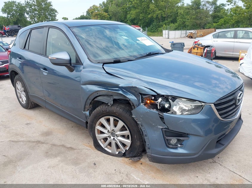 2016 Mazda Cx-5 VIN JM3KE2CY4G0828450 IAAI salvage auction — RIGHT FRONT, Salvage (Missouri), sold $1,850 on 2026-10-02 (photo 1)
