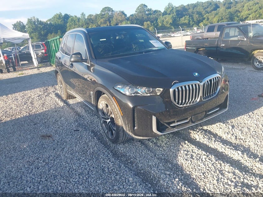 2025 BMW X5 VIN 5UX43EU07S9X33532 — IAAI salvage auction photo