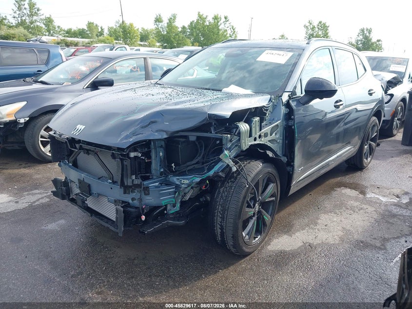 2026 Buick Envision VIN LRBFZPR48TD019759 IAAI salvage auction — FRONT END, Wait Title, sold $9,500 on 2026-09-01 (photo 2)