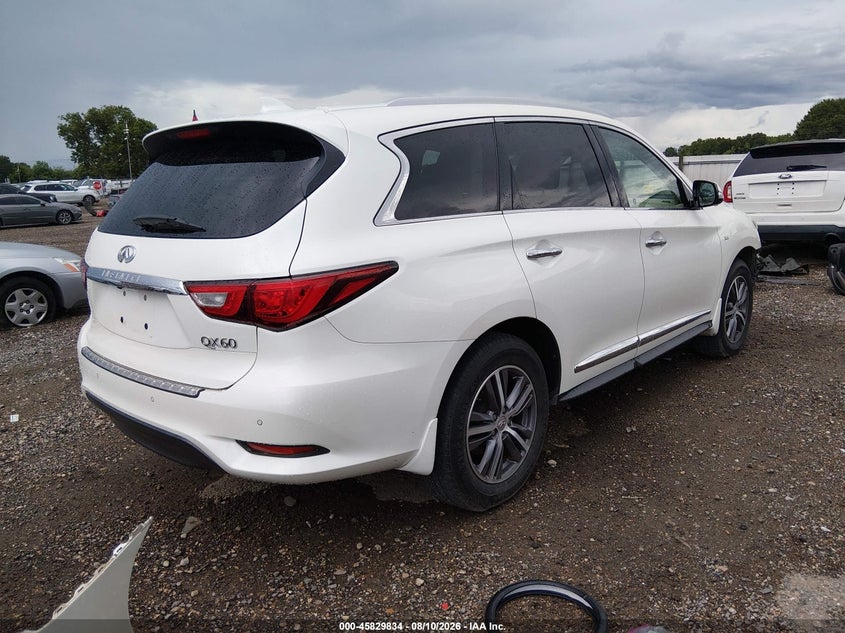 2016 Infiniti Qx60 VIN 5N1AL0MNXGC527095 IAAI salvage auction — FRONT END, Salvage (Louisiana), sold $1,350 on 2026-08-29 (photo 4)