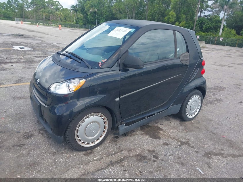 2008 Smart Fortwo VIN WMEEJ31X48K146631 IAAI salvage auction — LEFT SIDE, Clear (Virginia), sold $400 on 2026-08-17 (photo 2)