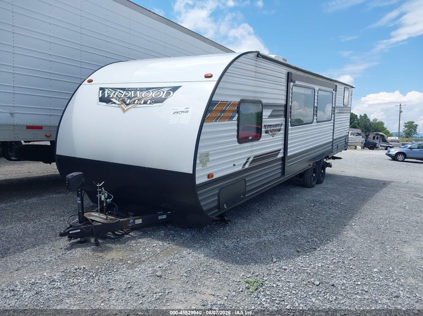 2021 Forest river Forest river VIN 4X4TWDD29M7370515 IAAI salvage auction — WATER/FLOOD, Salvage (North Carolina), sold $2,500 on 2026-09-18 (photo 2)