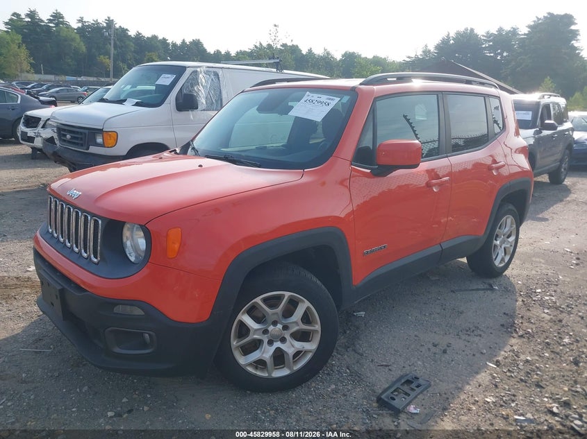 2015 Jeep Renegade VIN ZACCJBBT3FPC40966 IAAI salvage auction — FRESH WATER, Salvage Title, sold $650 on 2026-08-21 (photo 2)