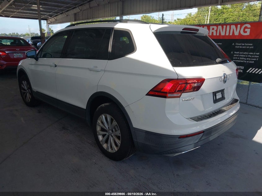 2019 Volkswagen Tiguan VIN 3VV1B7AX1KM080977 IAAI salvage auction — RIGHT FRONT, Wait Title, sold $3,625 on 2026-09-09 (photo 3)