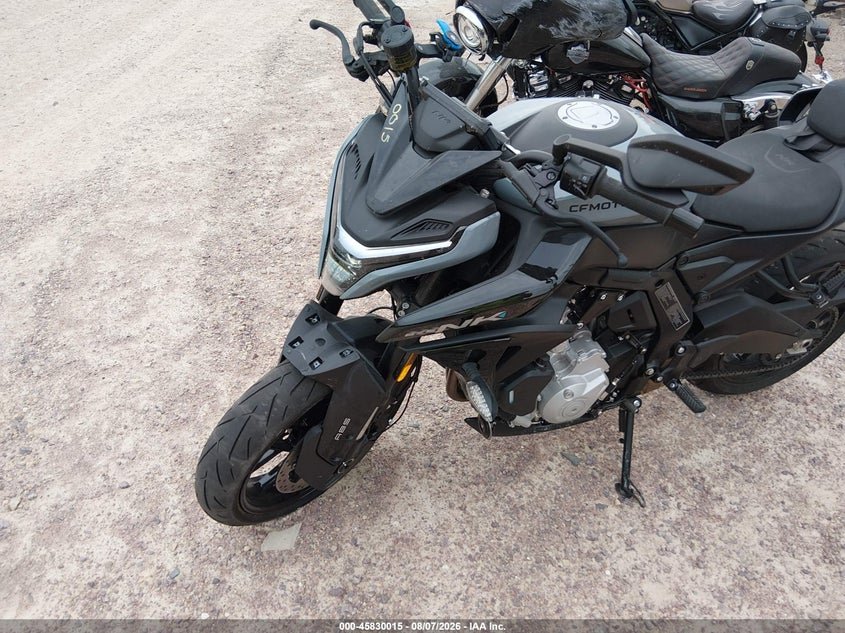 2026 Cf moto 675snk VIN LCEPEVLR3T6000891 IAAI salvage auction — FRONT END, Clear Claim Paid (Wisconsin), sold $1,400 on 2026-09-23 (photo 2)