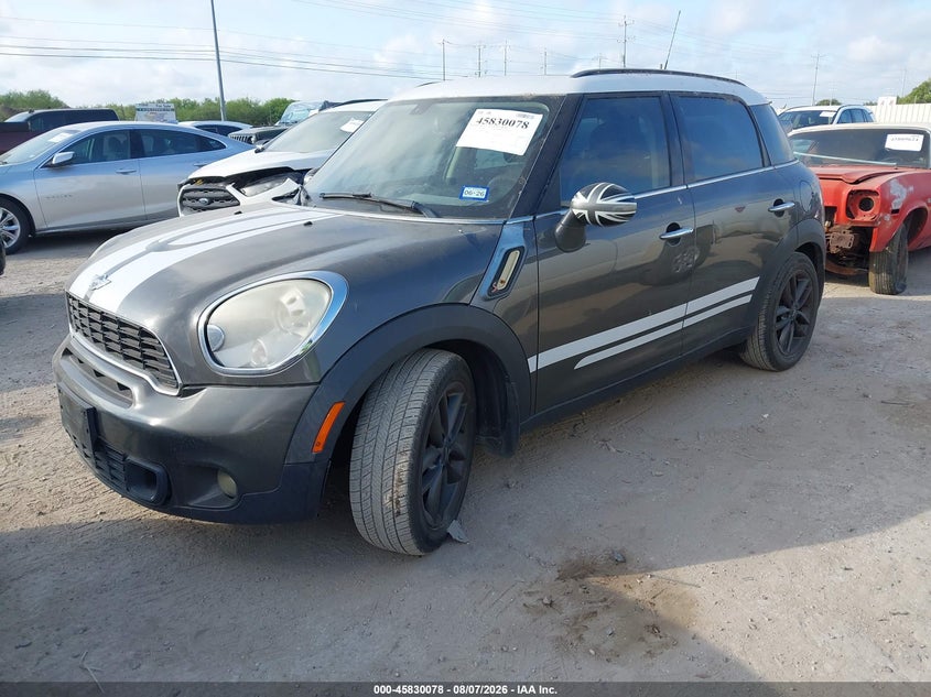 2011 Mini Cooper VIN WMWZC3C58BWH97749 IAAI salvage auction — NORMAL WEAR, Original (Texas), sold $1,100 on 2026-08-19 (photo 2)
