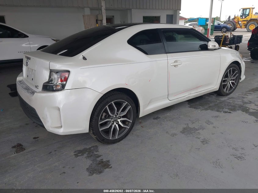 2015 Scion Tc VIN JTKJF5C74F3090570 IAAI salvage auction — FRONT & REAR, Rebuildable (Florida), sold $225 on 2026-09-14 (photo 4)
