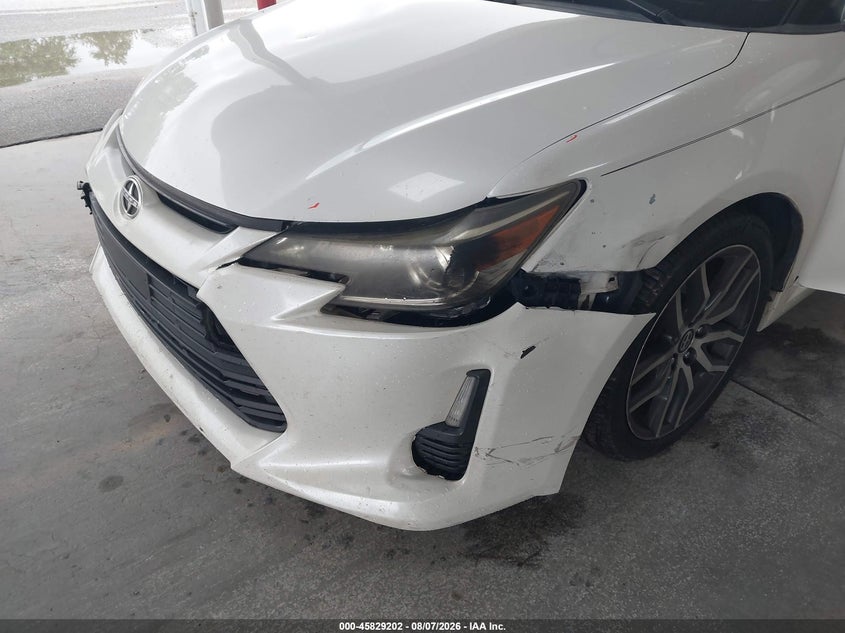 2015 Scion Tc VIN JTKJF5C74F3090570 IAAI salvage auction — FRONT & REAR, Rebuildable (Florida), sold $225 on 2026-09-14 (photo 6)