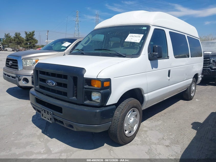2008 Ford E 150 VIN 1FTNE14W48DB13269 IAAI salvage auction — NORMAL WEAR, Clear (California), sold $9,050 on 2026-08-31 (photo 2)