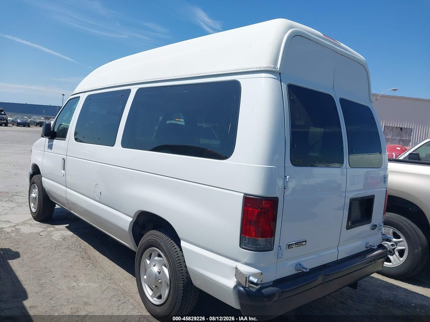 2008 Ford E 150 VIN 1FTNE14W48DB13269 IAAI salvage auction — NORMAL WEAR, Clear (California), sold $9,050 on 2026-08-31 (photo 3)