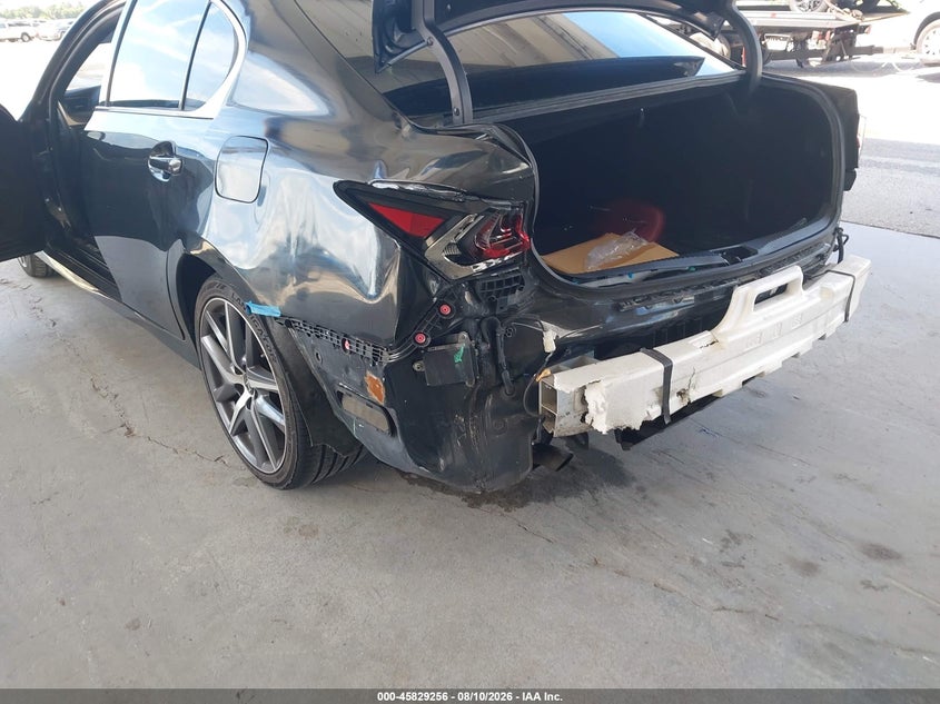 2018 Lexus Gs VIN JTHBZ1BL6JA012689 IAAI salvage auction — REAR END, Rebuildable (Florida), sold $9,850 on 2026-09-02 (photo 6)