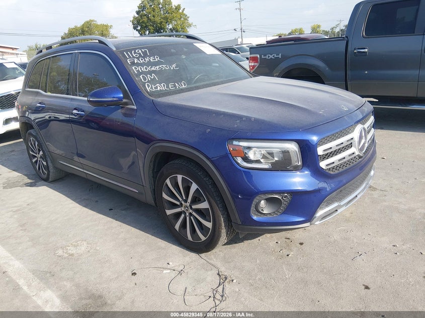 2020 Mercedes-benz Glb VIN W1N4M4GB2LW034844 — IAAI salvage auction photo