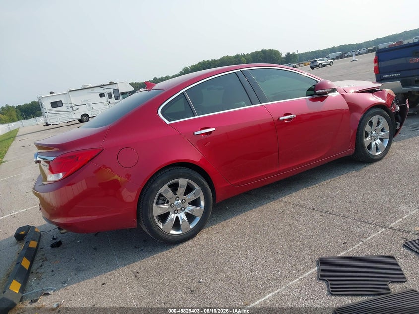 2013 Buick Regal VIN 2G4GS5EV0D9155343 IAAI salvage auction — FRONT END, Salvage (Indiana), sold $1,000 on 2026-09-06 (photo 4)