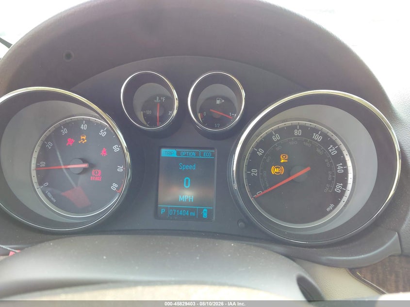 2013 Buick Regal VIN 2G4GS5EV0D9155343 IAAI salvage auction — FRONT END, Salvage (Indiana), sold $1,000 on 2026-09-06 (photo 7)
