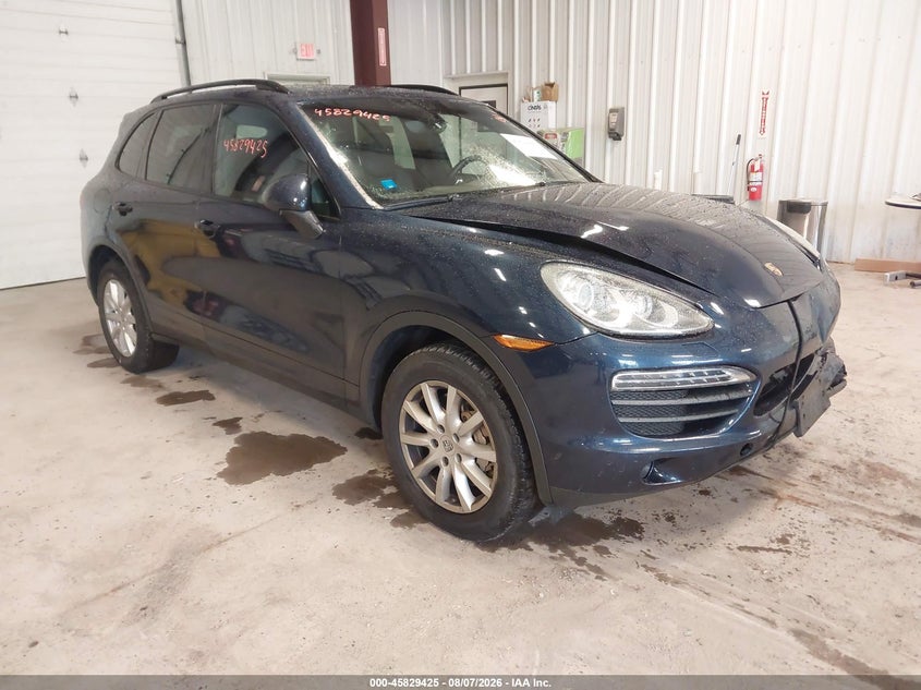 2012 Porsche Cayenne VIN WP1AB2A24CLA45311 IAAI salvage auction — FRONT END, Salvage Title, sold $25 on 2026-08-21 (photo 1)