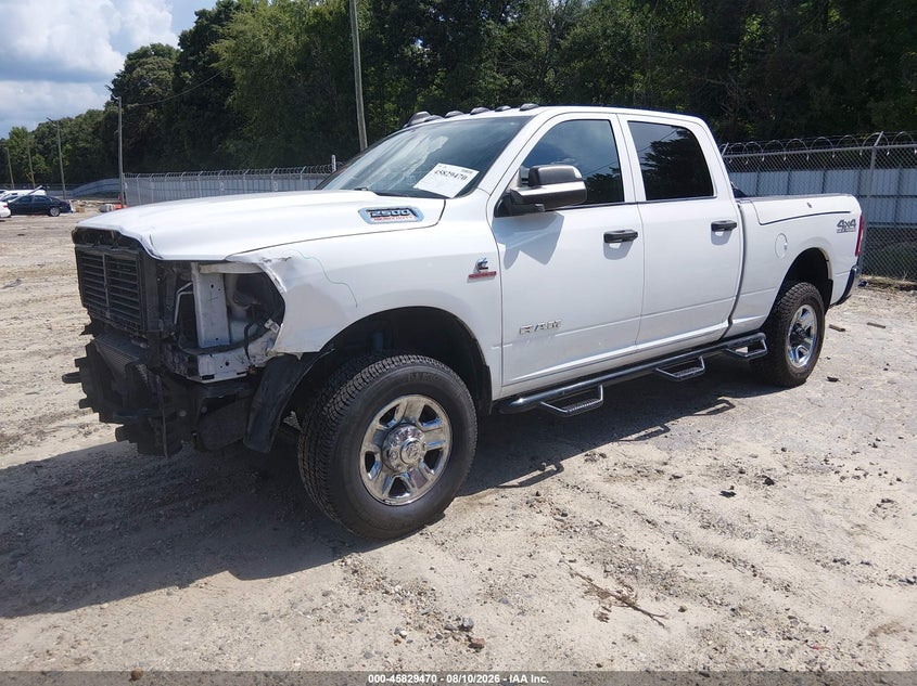 2021 Ram 2500 VIN 3C6UR5CLXMG583079 IAAI salvage auction — FRONT END, Salvage Title, sold $8,200 on 2026-10-09 (photo 2)