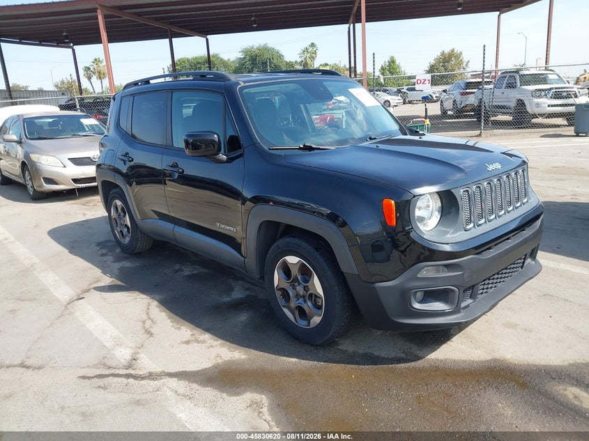 2015 Jeep Renegade VIN ZACCJABH9FPB90015 IAAI salvage auction — NORMAL WEAR, Salvage Title, sold $650 on 2026-08-18 (photo 1)