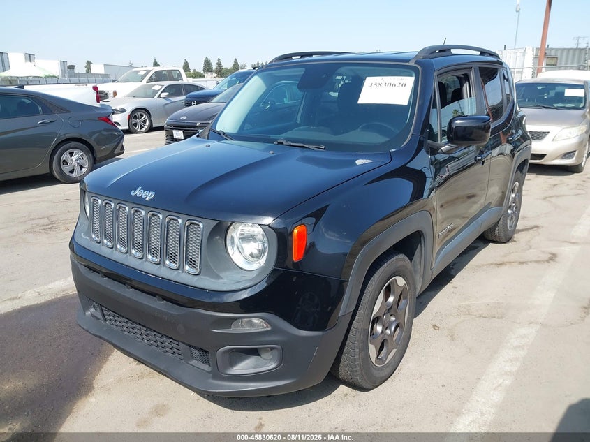 2015 Jeep Renegade VIN ZACCJABH9FPB90015 IAAI salvage auction — NORMAL WEAR, Salvage Title, sold $650 on 2026-08-18 (photo 2)