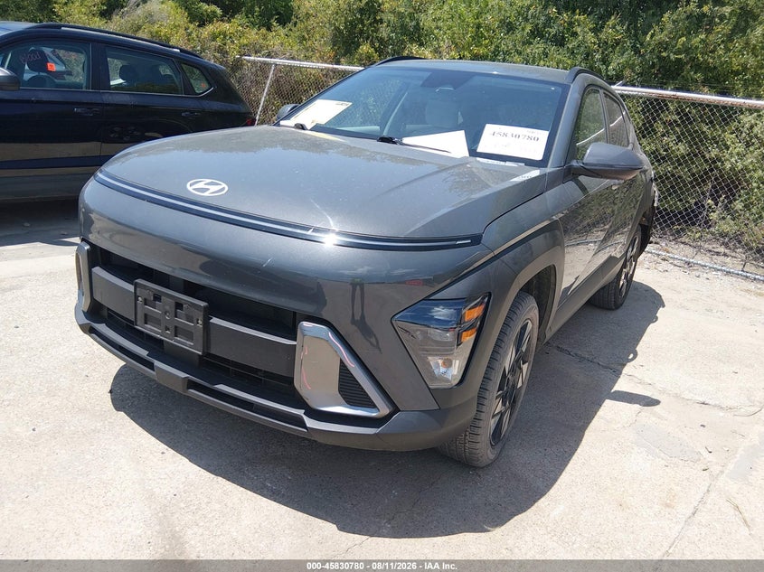 2025 Hyundai Kona VIN KM8HBCABXSU283965 IAAI salvage auction — REAR END, Enterprise Vehicles Clear Only (Maryland), sold $11,750 on 2026-08-17 (photo 2)