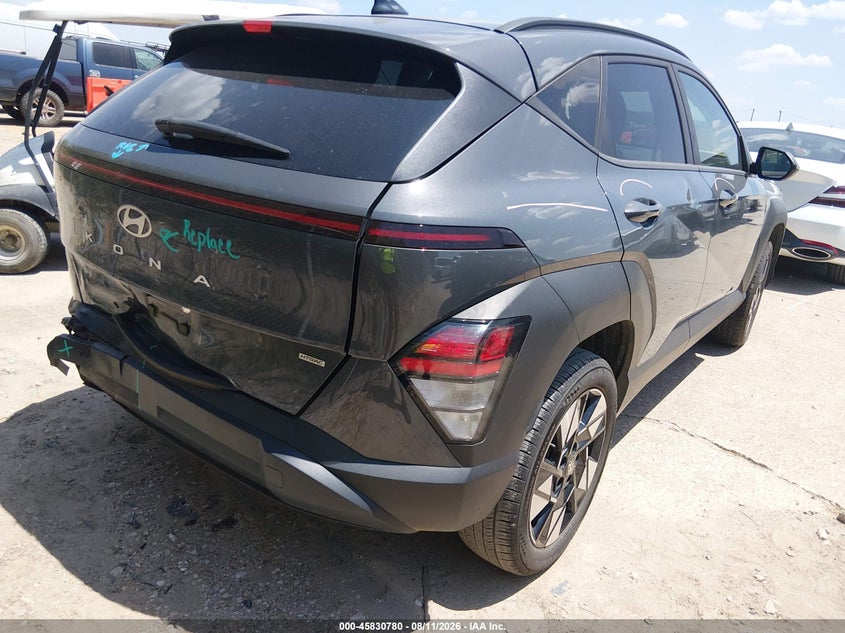 2025 Hyundai Kona VIN KM8HBCABXSU283965 IAAI salvage auction — REAR END, Enterprise Vehicles Clear Only (Maryland), sold $11,750 on 2026-08-17 (photo 4)