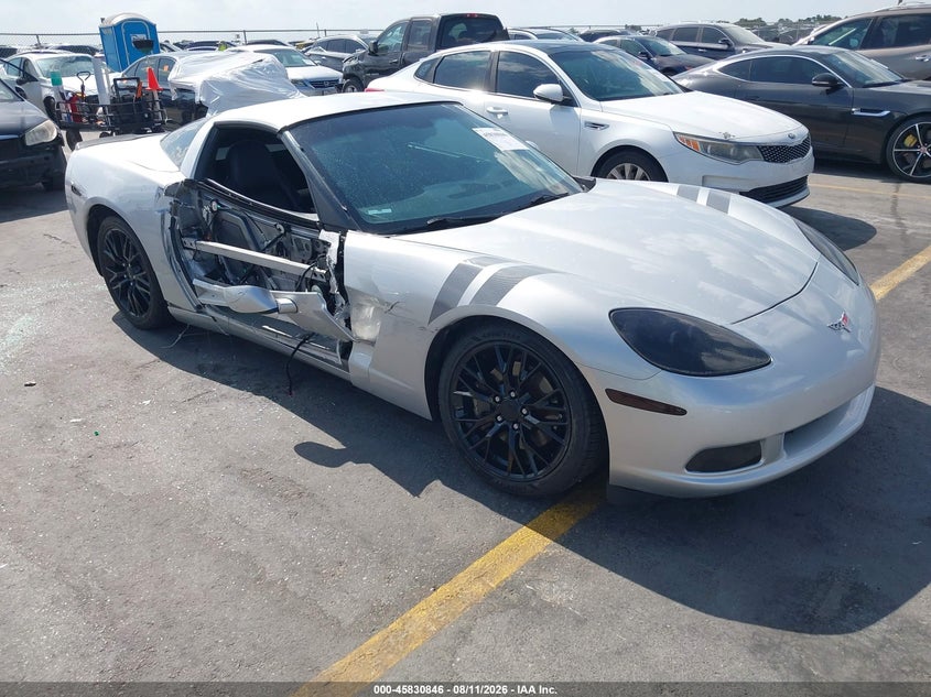 2010 Chevrolet Corvette VIN 1G1YE2DW1A5108493 — IAAI salvage auction photo