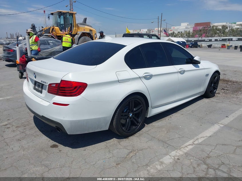2016 BMW 5er VIN WBA5B1C54GG554413 IAAI salvage auction — FRONT END, Salvage Title, sold $2,600 on 2026-08-22 (photo 4)