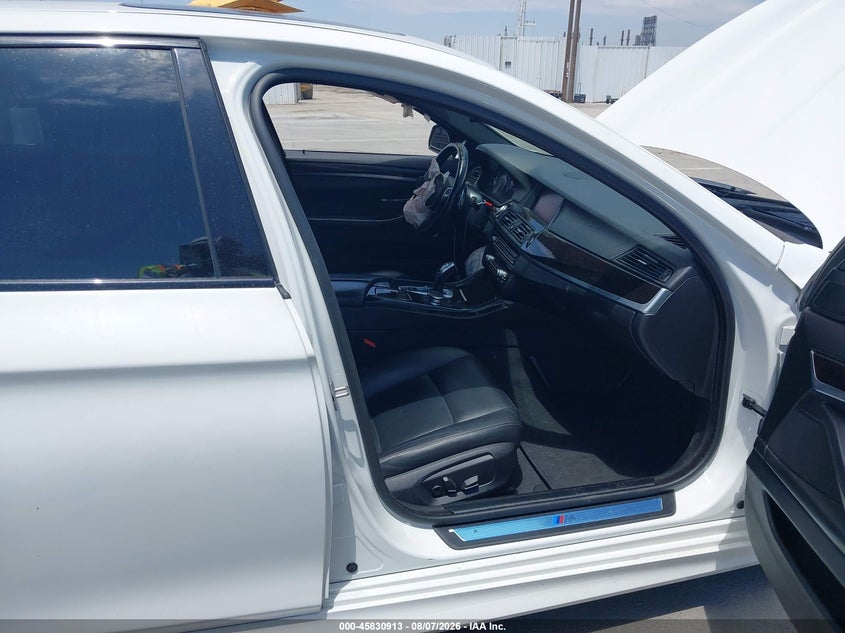 2016 BMW 5er VIN WBA5B1C54GG554413 IAAI salvage auction — FRONT END, Salvage Title, sold $2,600 on 2026-08-22 (photo 5)