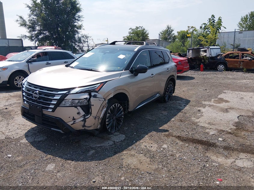2026 Nissan Rogue VIN JN8BT3DD7TW293898 IAAI salvage auction — LEFT FRONT, Salvage Title, sold $20,500 on 2026-08-21 (photo 2)