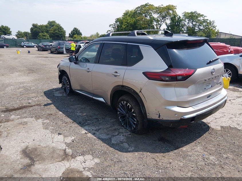 2026 Nissan Rogue VIN JN8BT3DD7TW293898 IAAI salvage auction — LEFT FRONT, Salvage Title, sold $20,500 on 2026-08-21 (photo 3)