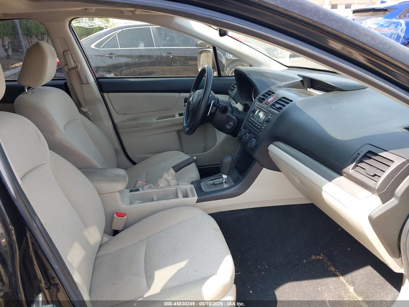 2014 Subaru Xv VIN JF2GPAVC9E8269563 IAAI salvage auction — FRONT END, Wait Title, sold $1,600 on 2026-08-24 (photo 5)