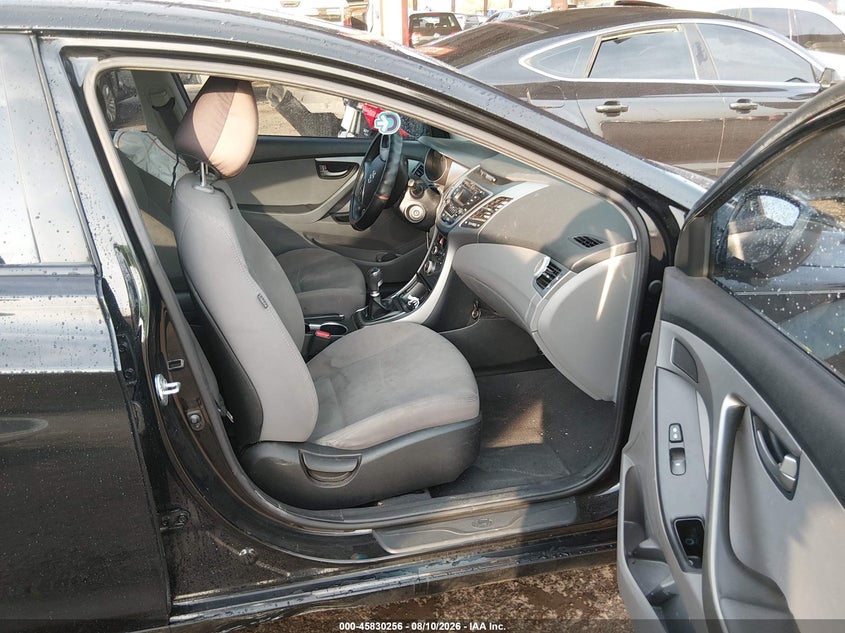 2016 Hyundai Elantra VIN 5NPDH4AE9GH706439 IAAI salvage auction — LEFT SIDE, Salvage (Arizona), sold $1,000 on 2026-08-23 (photo 5)