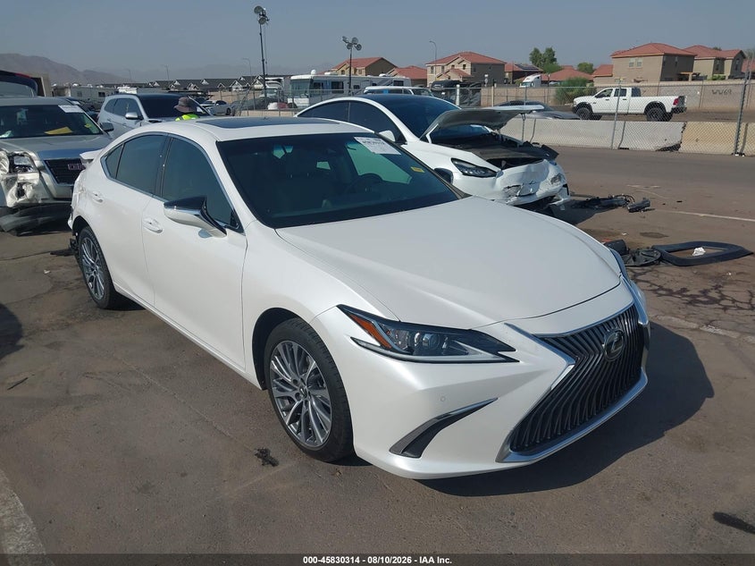 2019 Lexus ES VIN 58ABZ1B13KU050448 — IAAI salvage auction photo