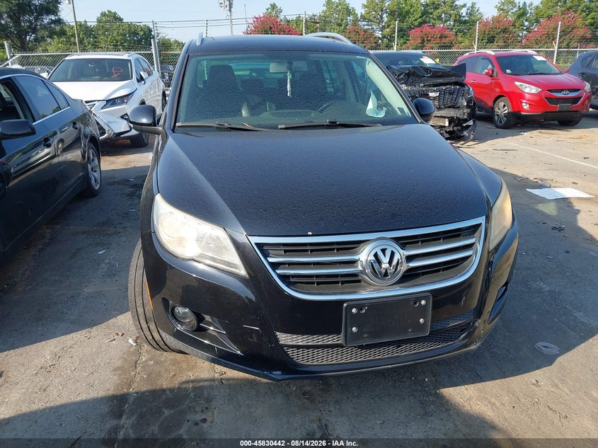 2010 Volkswagen Tiguan VIN WVGBV7AX8AW524988 IAAI salvage auction — NORMAL WEAR, Clear-Dealer Only (North Carolina), sold $250 on 2026-08-17 (photo 6)